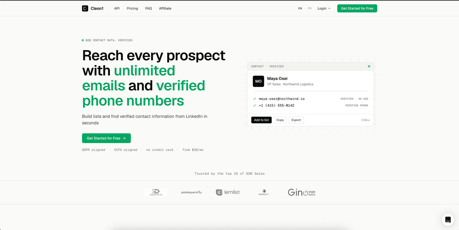 Cleon1 - B2B Sales Intelligence Case Study by Parallel Loop